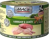 MAC's Dog Hundefutter Kaninchen & Gemüse Nassfutter Dosen 12x200g g