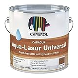 Caparol Capadur Aqua-Lasur Universal - walnuß 2,5 Liter - optimaler UV-S