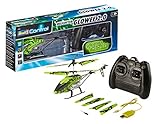 Revell Control 23940 RC Helicopter Glowee 2.0, 2.4GHz, einfach zu fliegen, Gyro, LED-Glow-in-the-Dark Effekte, Akku, ferngesteuerter Hubschrauber, grün, 25