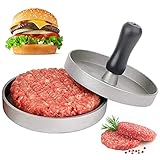 Geweo Burgerpresse Antihaft, Aluguss Hamburgerpresse mit Antihaftbeschichtung, Burger Pattie Presse, Hamburger Patty Maker, Grillzubehö