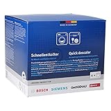 Entkalker BOSCH kompatibel mit SIEMENS 00311923 für Waschmaschine Geschirrspüler 4x250g