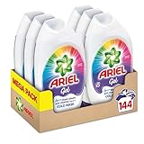 Ariel Waschgel Original, reinigt brillant auch bei kaltem Waschen, 888 ml, 24 Waschgänge, 6 Stück