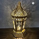 WATPET Laterne Lichter Leding Lights Laterne Eid Mubarak Ramadan Lampe für Home Islamic Moschee Светодиодные фонари Исламская Лампа ид рамадан Für Neujahr, Frühlingsfest, Hochzeit und R