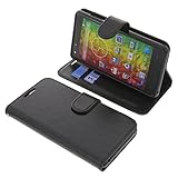 foto-kontor Tasche für MEDION Life E5001 Book Style schwarz Schutz Hülle B