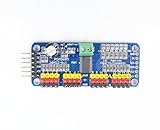 JZK® PCA9685 16 Kanal 12-Bit PWM Servomotor Treiber IIC Modul für Arduino Rob