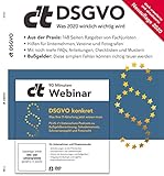 c't DSGVO 2020 - Was 2020 wirklich wichtig wird: Der Ratgeber c't DSGVO erscheint als stark erweiterte und aktualisierte Neuauflage mit noch mehr FAQs, ... Umgang mit der Datenschutz-Grundverordnung