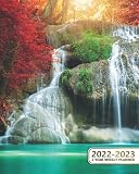 2022-2023 2 Year Weekly Planner: Nifty Daily Weekly Monthly Organizer Calendar & Schedule Agenda with To Do Lists, Notes, Vision Boards & Holidays | Erawan Waterfall National Park, T