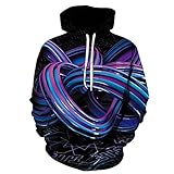 XDJSD Herren-Pullover, Herren-Kapuzenpullover, Sweatshirts in Übergröße, modisch Bedruckte Pullover-Mäntel, Herren-Bottom-Shirts, Langarm-T-S