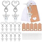 Dzsomt Schutzengel Gastgeschenk 24 Stücke Gastgeschenke Taufe Hochzeit Schutzengel Anhänger Gastgeschenke Kommunion Schutzengel Gastgeschenke Hochzeit Schutzengel Schlüsselanhänger Kommunion Geschenk