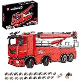 YOKES Mould King 19006 Technik Kranwagen mit 19 Motoren, 10966 Teile Technik Abschleppwagen mit Kran, Technic Truck Modell Bausatz Kompatibel mit Lego Technik