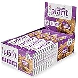 PhD Smart Plant Proteinriegel Vegan - Pflanzlicher Eiweissriegel — Zuckerarm, Hoher Proteingehalt - 12 x 64 g (12er Pack), Vanilla Fudg