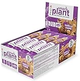 PhD Smart Plant Proteinriegel Vegan - Pflanzlicher Eiweissriegel — Zuckerarm, Hoher Proteingehalt - 12 x 64 g (12er Pack), Vanilla Fudg