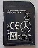 SD-Karte GPS Mercedes Garmin Map Pilot Europe 2020-2021 - STAR2 - V15 - A2139062907