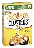 Nestlé Clusters Mandel, Cerealien für ein leckeres Frühstück mit knackigen Mandelblättchen, 1er Pack (1 x 325g)