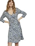 TOM TAILOR Damen 1021380 Wrap Kleid, 27263-Navy Floral Design, 42