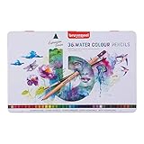 Bruynzeel Expression Series Aquarellstift in Dose mit 36 Farb