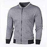 ileibmaoz Sweatshirt Pullover Outdoor Sport Jacke Sweatshirts Winddicht Warme Laufjacke Hoodies Gym Fitness Pullover Jacke Herren Casual Hoodies Activewear XL Dunkelg