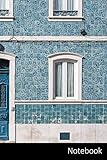 Notebook: Architektur, Bau, Tür, Fassade Notizbuch / persönliches Tagebuch / Schreibheft / Logbuch / Tages- oder Trainingsplaner / Vokabelheft / ... 150 linierte Seiten, glänzende Ob