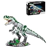 GUDA Dinosaurier Bausteine Set,2170+STK.Dinosaur World Series Building Blocks Kits DIY Bricks Model Mit Light-Indominus Rex, Kompatibel mit Leg