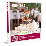 Bongo Bon - High Tea | Geschenkgutscheine Geschenkkarte Geschenk für Mann oder Frau | 150 Adressen: traditionelle britische Teehäuser, stimmungsvolle Teeetuine und Trendige R