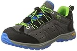 Brütting Mount Bona Low Kids Trekking-& Wanderhalbschuhe, Grau (grau/blau/Lemon), 30 EU