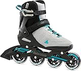 Rollerblade Spark 80 W Inline Skate 2021 Grey/Turquoise, 38.5