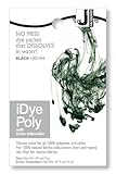 Stoff-Farbstoff „iDye Poly“ von Jacquard für Polyester und Nylon (verschiedene Farben erhältlich) schw