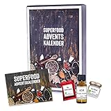 mituso Superfood Adventskalender 2021 Edition, Neuer Inhalt - Weihnachtskalender mit 24 Überraschungen glutenfrei natü