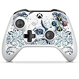 DeinDesign Skin kompatibel mit Microsoft Xbox One S Folie Sticker Totenkopf Tattoo Flüg