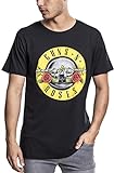 Guns n Roses Herren T-Shirt Classic Logo Tee, Farbe schwarz, Rundhals, Größe 3XL