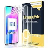 [3 Stück] UniqueMe Schutzfolie Kompatibel mit Xiaomi Mi Note 10 / Mi Note 10 PRO/Mi Note 10 Lite TPU Film mit perfektem After-Sales-S