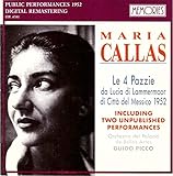 Maria Callas: Le 4 Pazzie da Lucia di Lammermoor [UK-Import]