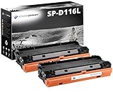 2 Schneider Printware Toner | 60% mehr Inhalt | kompatibel für Samsung MLT-D116L MLT-D116S für Samsung Xpress M2625 M2675FN M2820DW M2825DW M2825ND M2835DW M2875FD M2875FW M2875ND M2885FW