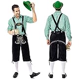 Orderking German Wear Trachtenhemd für Trachtenlederhosen Oktoberfest Trachtenmode kariert 100% Baumw