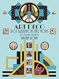 Art Deco Spot Illustrations and Motifs: 513 Original Designs (Dover Pictorial Archive) (English Edition)