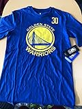 OuterStuff NBA T-Shirt Standing Tall Golden State Warriors Stephen Curry blau Trikot Jersey Basketball (S)