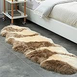 Altlue Lammfell Teppich Schaffell Echt Groß Fellteppich Flauschiger Fell Teppiche Lammfell Echt Groß Für Wohnzimmer Schlafzimmer (Color : 3)