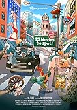 15 animierte Filme to Spot - Poster 41,9 x 59,4 cm | Ein Filmquiz für Kinder und Cartoon-F