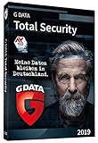 G DATA Total Security 2019 | 3 PCs Standard - 1 Jahr | Windows | Erstklassiger Rundumschutz durch Firewall & Antivirus | Trust in German Sicherheit | Aktivierungscode in Standardverpackung + DVD