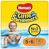 Huggies Little Swimmers Einweg-Schwimmwindeln, Größe 5 – 6 – 33 Hose T