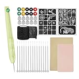 Splenssy Tattoo Maschine Set Henna Tattoo Farbe Tattoo Maschine Tattoo Kit DIY Tattoo Supply Ink Cups Grommets Needles Set for Tattoo Artists Beg