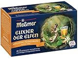 Meßmer Elixier der Elfen | Apfelminze-Orangenblüte | 18 Teebeutel | Vegan | Glutenfrei | Lak