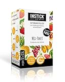 INSTICK | Zuckerfreies Instant-Getränk - Mix-Paket 12 verschiedene Sorten | 12-er Packung für 12 x 0,5 L | Getränkepulver - vegan, kalorienarm, mit Vitamin C,