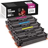 LEMERO UEXPECT 410X Kompatibel Tonerpatronen für HP 410X 410A CF410X CF411X CF412X CF413X Toner für HP Color Laserjet Pro M452dn M452dw M452 MFP M477 M477fdw M477fnw M477fdn M377dw M377(4 Pack)