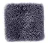 Luxor Living Schaffell, Flauschige Sitzauflage, Sitzkissen aus 100% echtem L