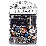 Friends Schreibwaren Set, Notizbuch A4 Radiergummi Etui Schule Buntstifte Set, Back to School Kit, Schulsachen Madchen Teenager, Burobedarf Tagebuch fur Erwachsene, Friends Fanartik