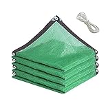 yidexin 185 g/m² Sonnensegel mit 10 m Seil, Sonnensegel, Baldachin, 185 g/m², 95 % UV-Block für Terrasse, Garten, Außenanlagen und Ak