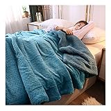 Kissnite Flanell Mikrofaserdecke Dicke Decke Superweiche Luxus Kuscheldecke Doppelseitig Decke Warme Bettdecke Tagesdecke Wohndecke Wendedecke Sofadecke Couchdeck