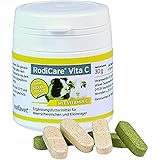 RodiCare®Vita C-Einheit: 30 g-Ergänzungsfuttermittel für Meerschweinchen und Kleinnager-Mit Vitamin C leckere Tabletten mit Petersilien- oder Karottengeschmack ca. 40 mg Vitamin C pro Tab