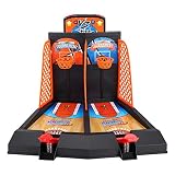 VGEBY1 Basketball Spielzeug, Kinder Tabletop Spiel Basketball Schießen Set für Kinder Erwachsene Sport Zubehö